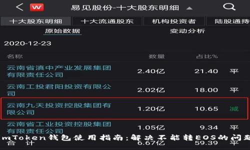 imToken钱包使用指南：解决不能转EOS的问题